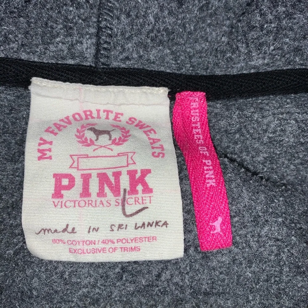 PINK Victoria's Secret Black Hoodie - Picture 4 of 6